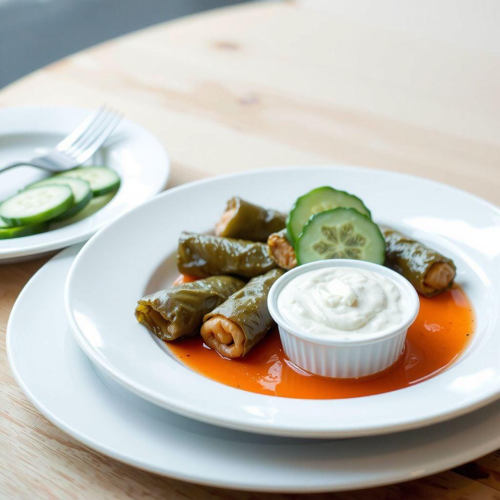 Dolmas & Cucumber Platter Dolmas & Cucumber Platter