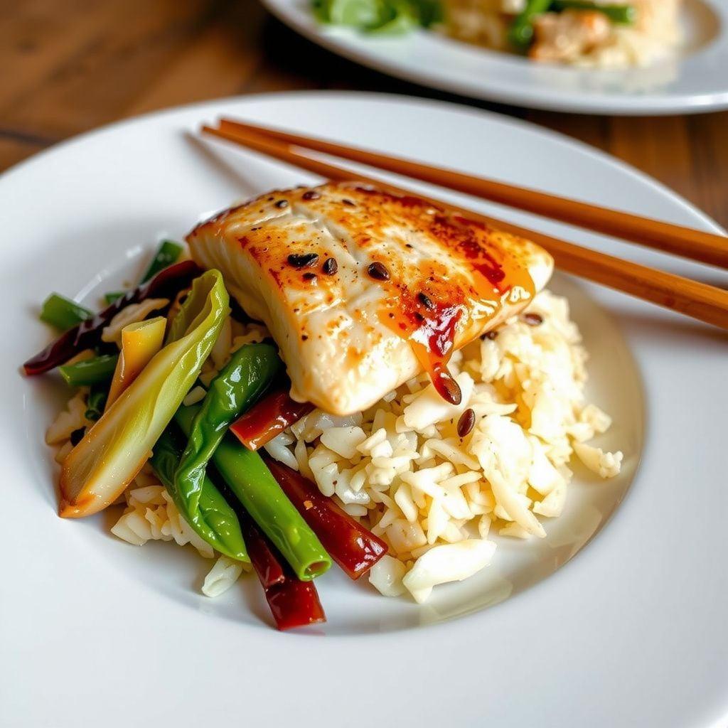 Japanese Mackerel & Cabbage Fried Rice Japanese Mackerel & Cabbage Fried Rice