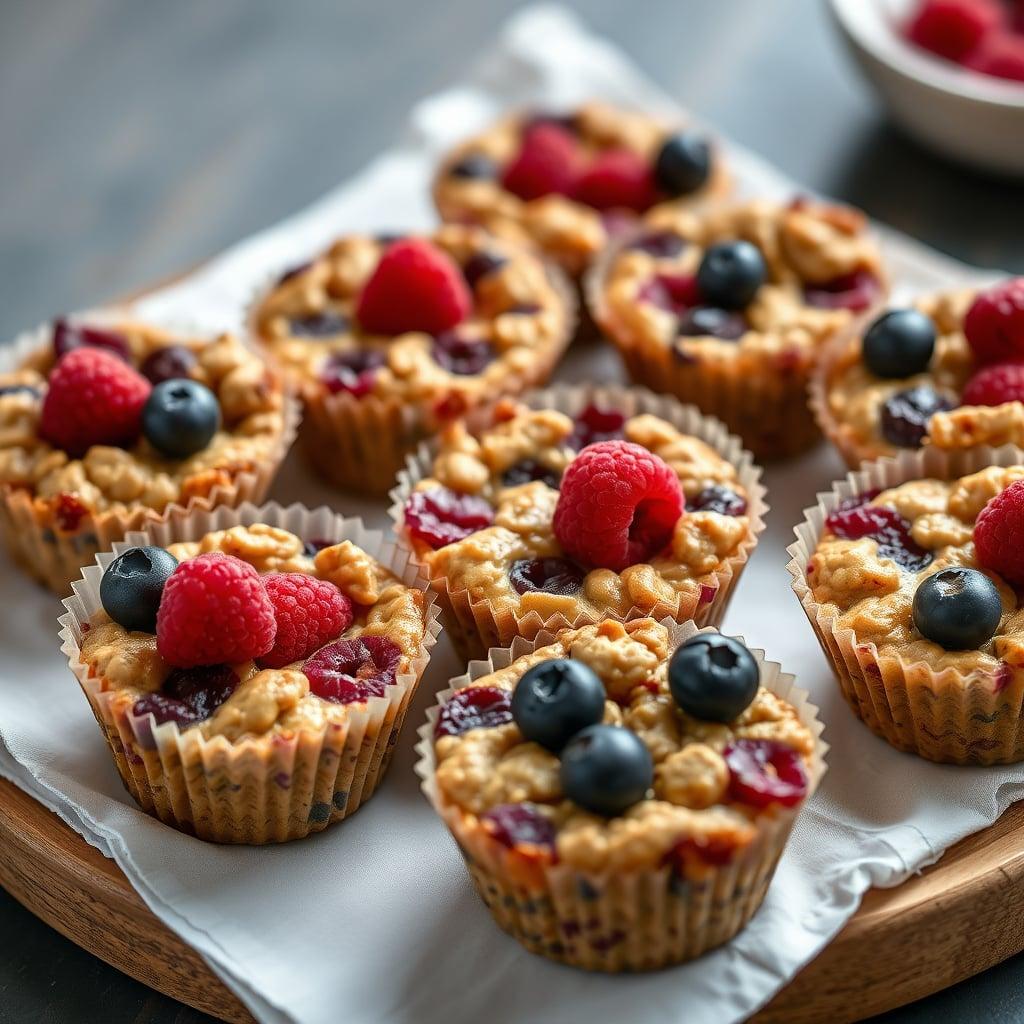 Make-Ahead Berry Baked Oatmeal Cups Make-Ahead Berry Baked Oatmeal Cups