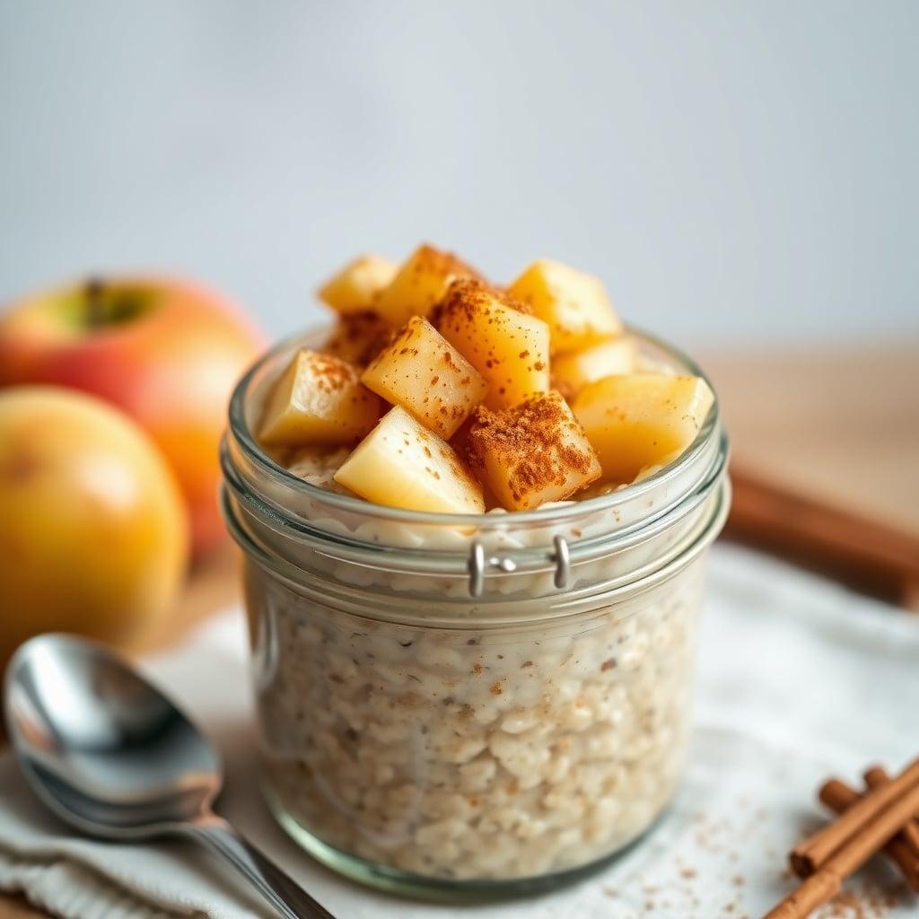 Overnight Cinnamon Apple Oatmeal Overnight Cinnamon Apple Oatmeal