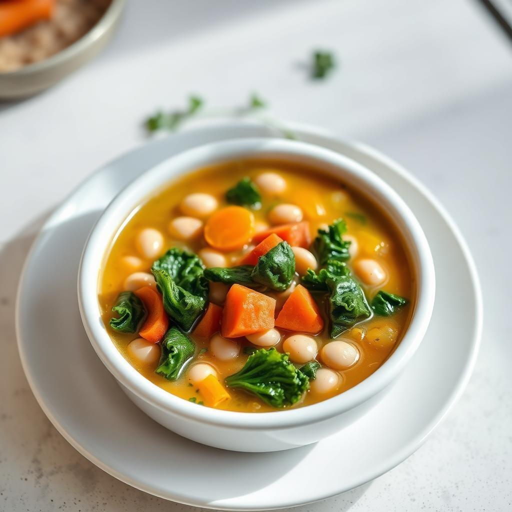 Tuscan White Bean & Kale Soup Tuscan White Bean & Kale Soup