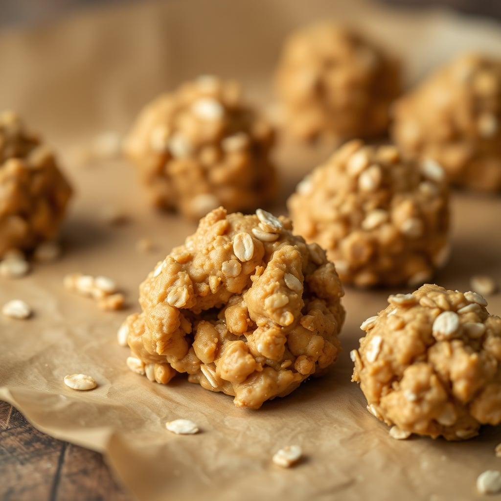 No-Bake Peanut Butter Oat Clusters No-Bake Peanut Butter Oat Clusters