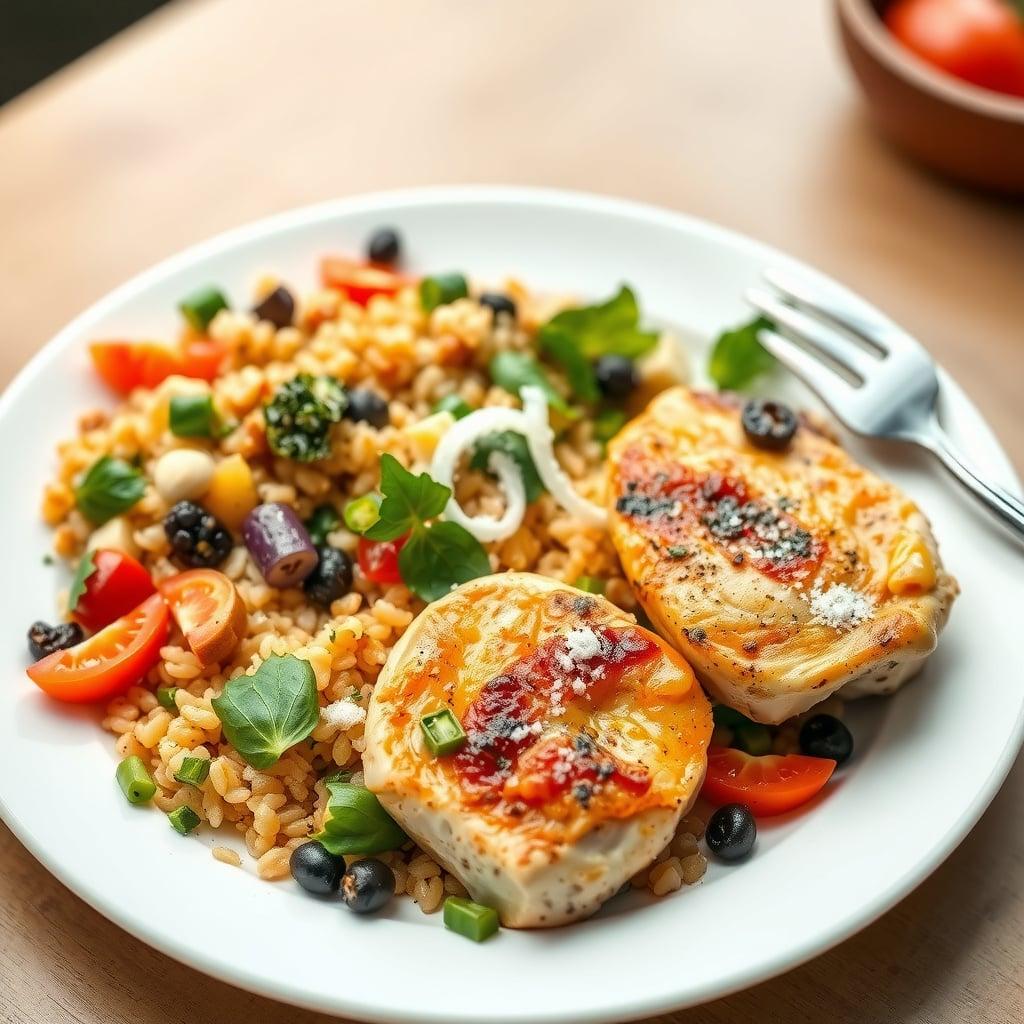 Build-Your-Own Mediterranean Grain Bowl Components Build-Your-Own Mediterranean Grain Bowl Components