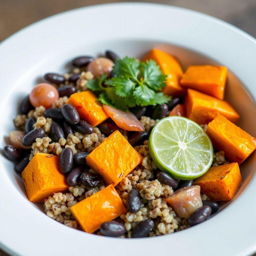 Mexican Quinoa Bowl with Black Beans and Lime Mexican Quinoa Bowl with Black Beans and Lime