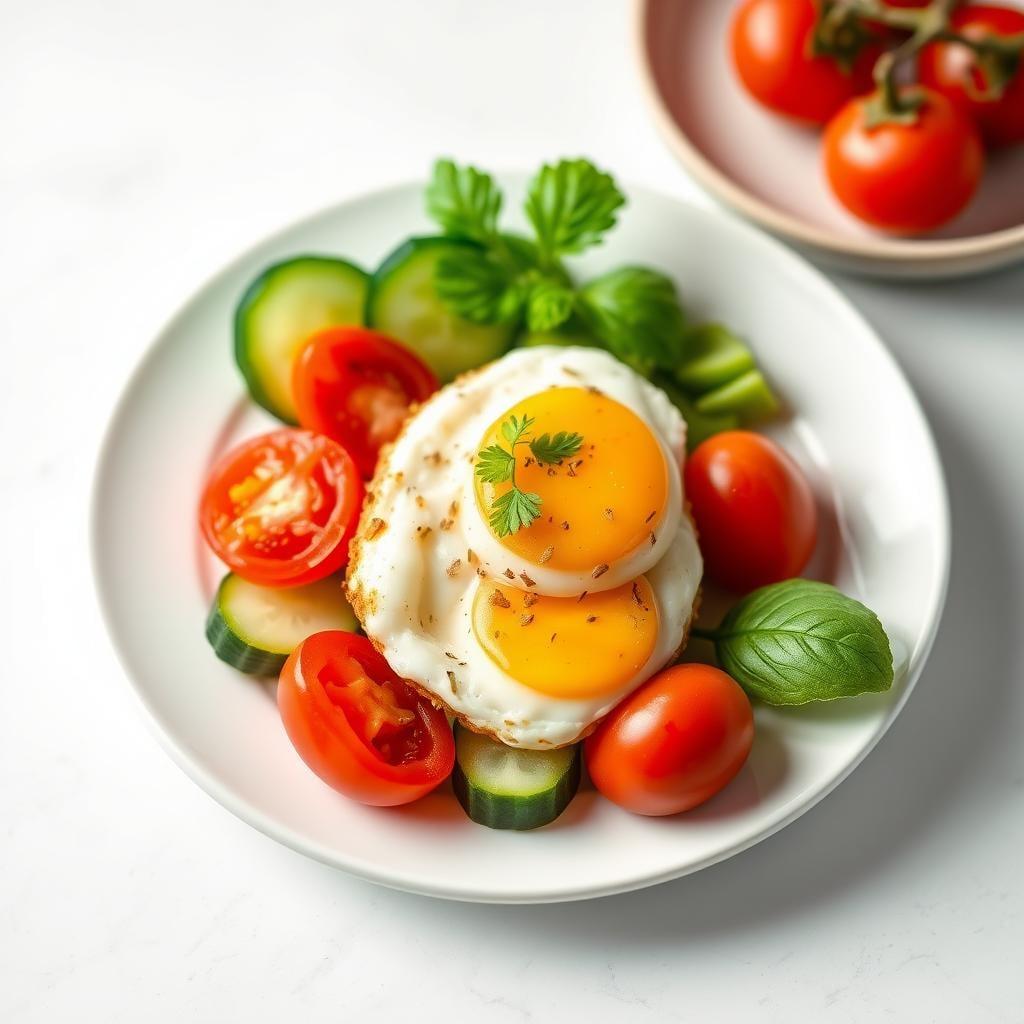 Cucumber Tomato Snack Plate Cucumber Tomato Snack Plate