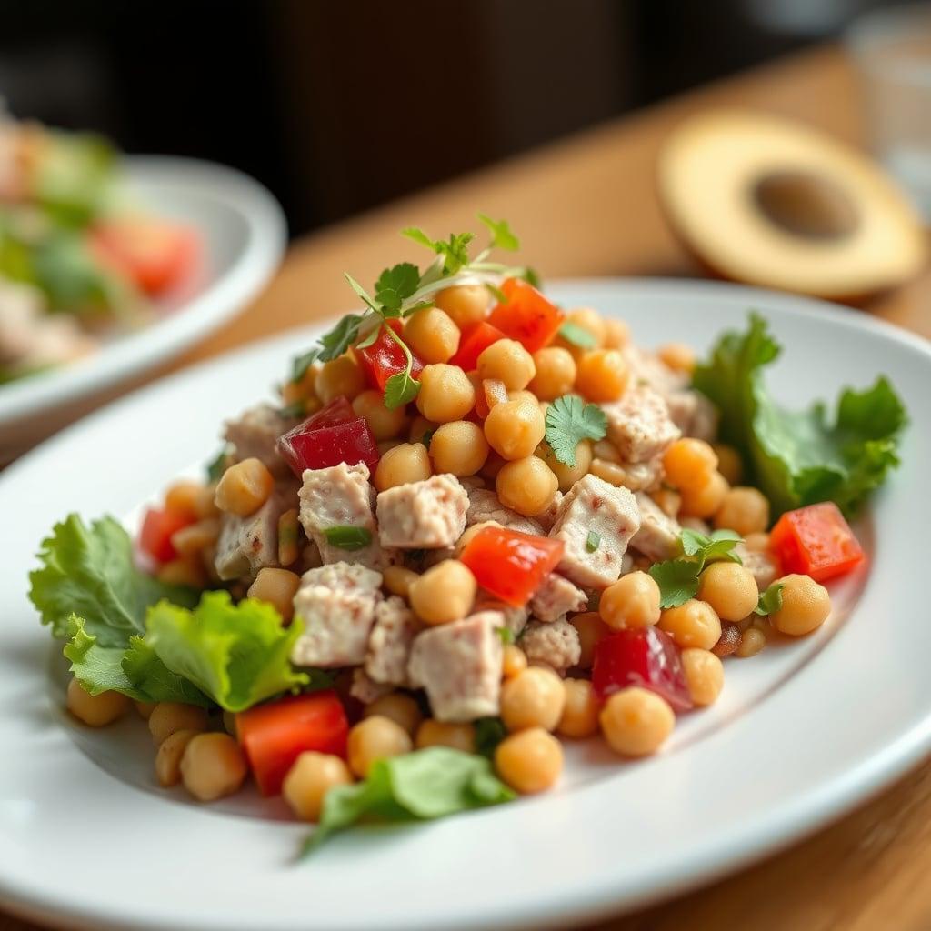 Pre-Packaged Tuna & Chickpea Salad Pre-Packaged Tuna & Chickpea Salad