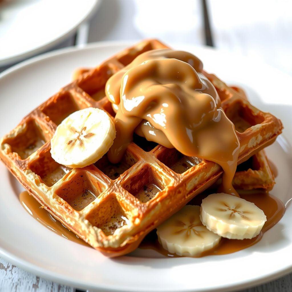 Peanut Butter Toaster Waffles Peanut Butter Toaster Waffles