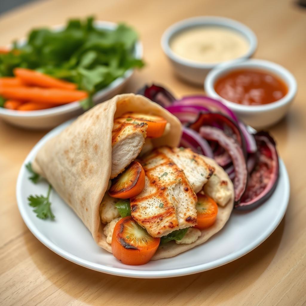 Hummus and Veggie Pita Pocket Hummus and Veggie Pita Pocket