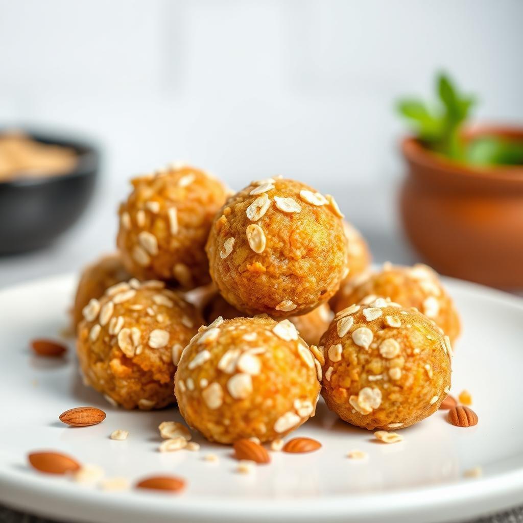 Vanilla Almond Protein Bites Vanilla Almond Protein Bites