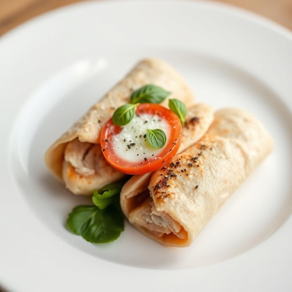 Caprese Chicken Wrap