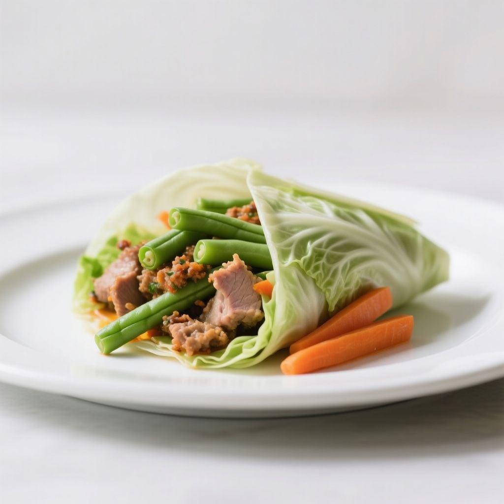 Leftover Thai Pork and Cabbage Wraps Leftover Thai Pork and Cabbage Wraps