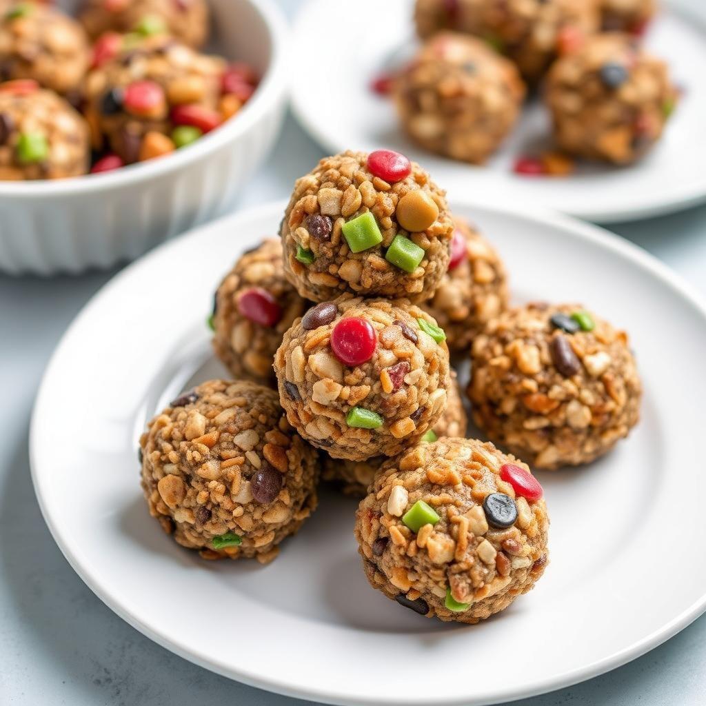 Homemade Trail Mix Energy Bites