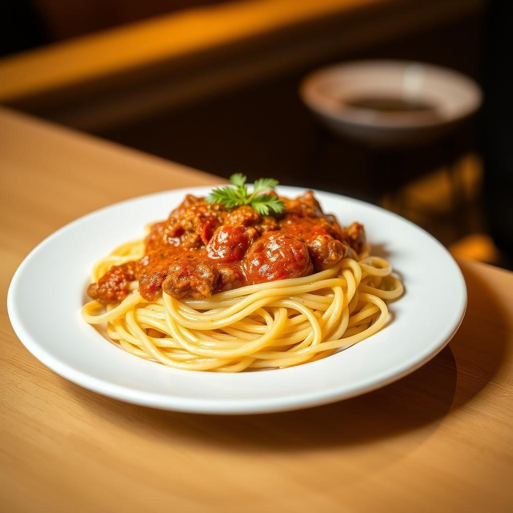 Simple Spaghetti with Meat Sauce Simple Spaghetti with Meat Sauce