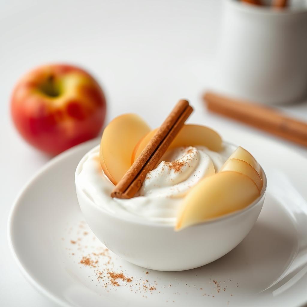 Cinnamon Apple Yogurt Bowl