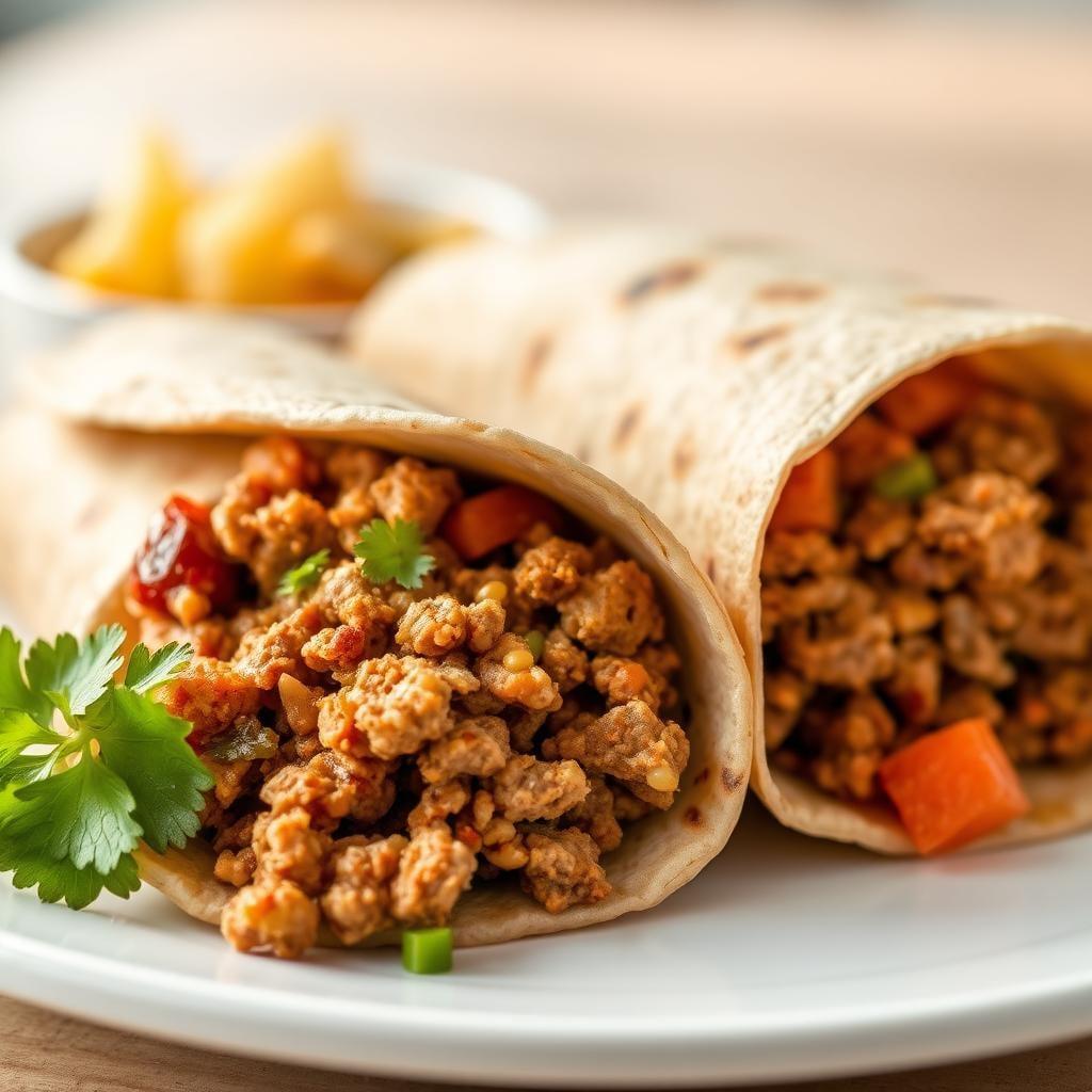 Hearty Ground Turkey Wrap Hearty Ground Turkey Wrap