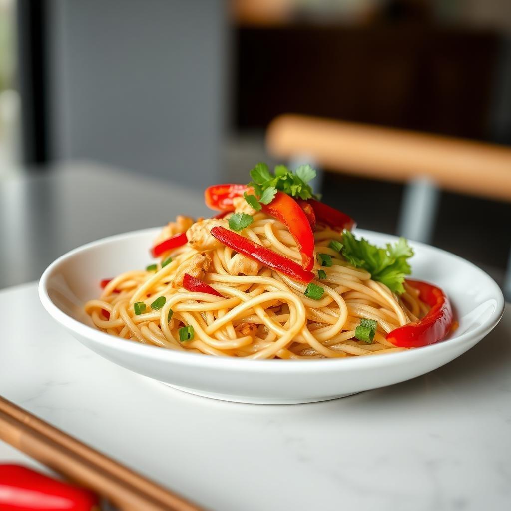 Thai-Inspired Peanut Noodle Salad Thai-Inspired Peanut Noodle Salad