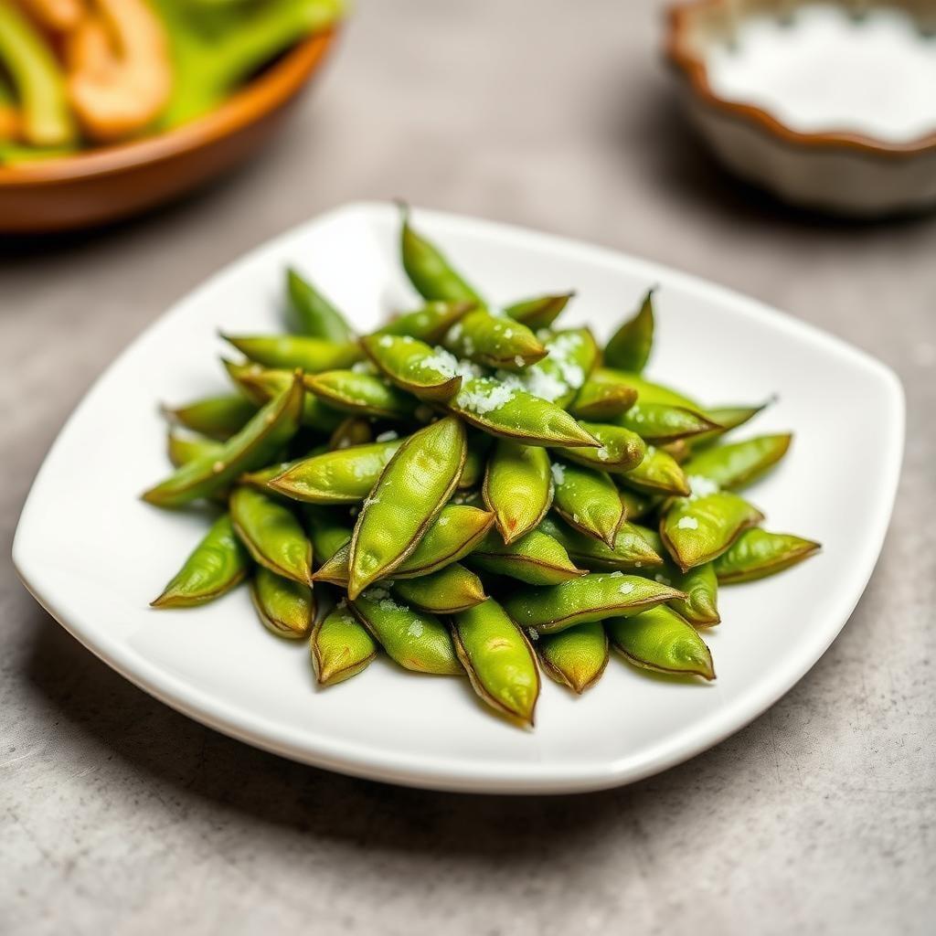 Roasted Edamame with Sea Salt Roasted Edamame with Sea Salt