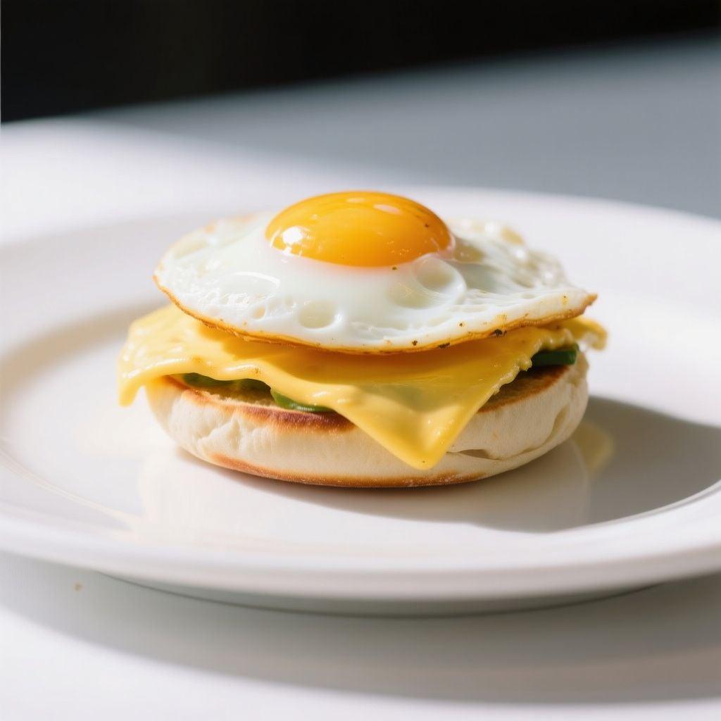 Microwave Egg and Cheese English Muffin Microwave Egg and Cheese English Muffin