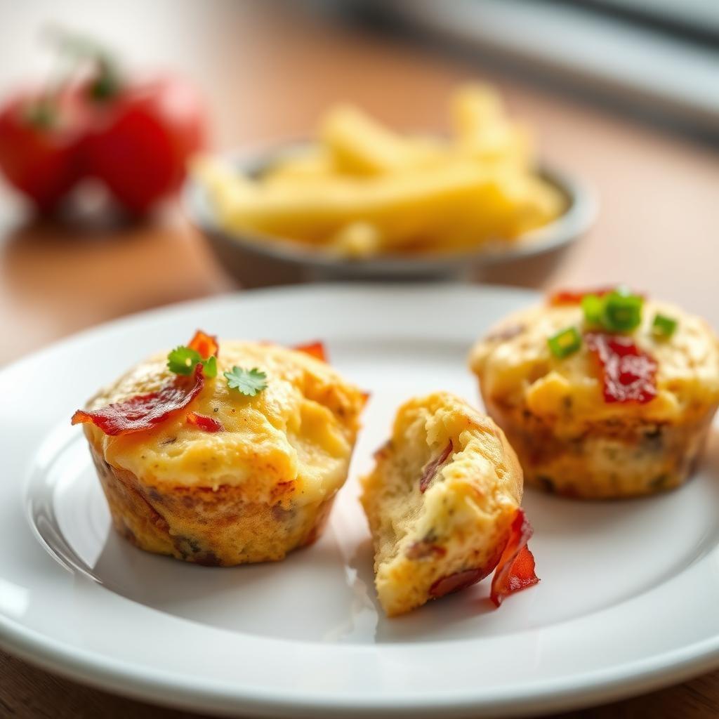 Savory Bacon and Cheese Breakfast Muffins Savory Bacon and Cheese Breakfast Muffins