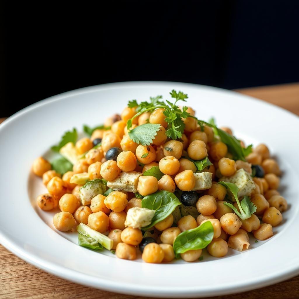 Mediterranean Chickpea & Artichoke Salad Mediterranean Chickpea & Artichoke Salad