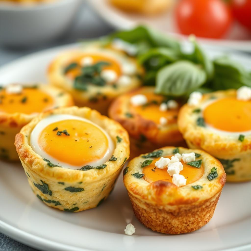 Spinach Feta Egg Muffins Spinach Feta Egg Muffins