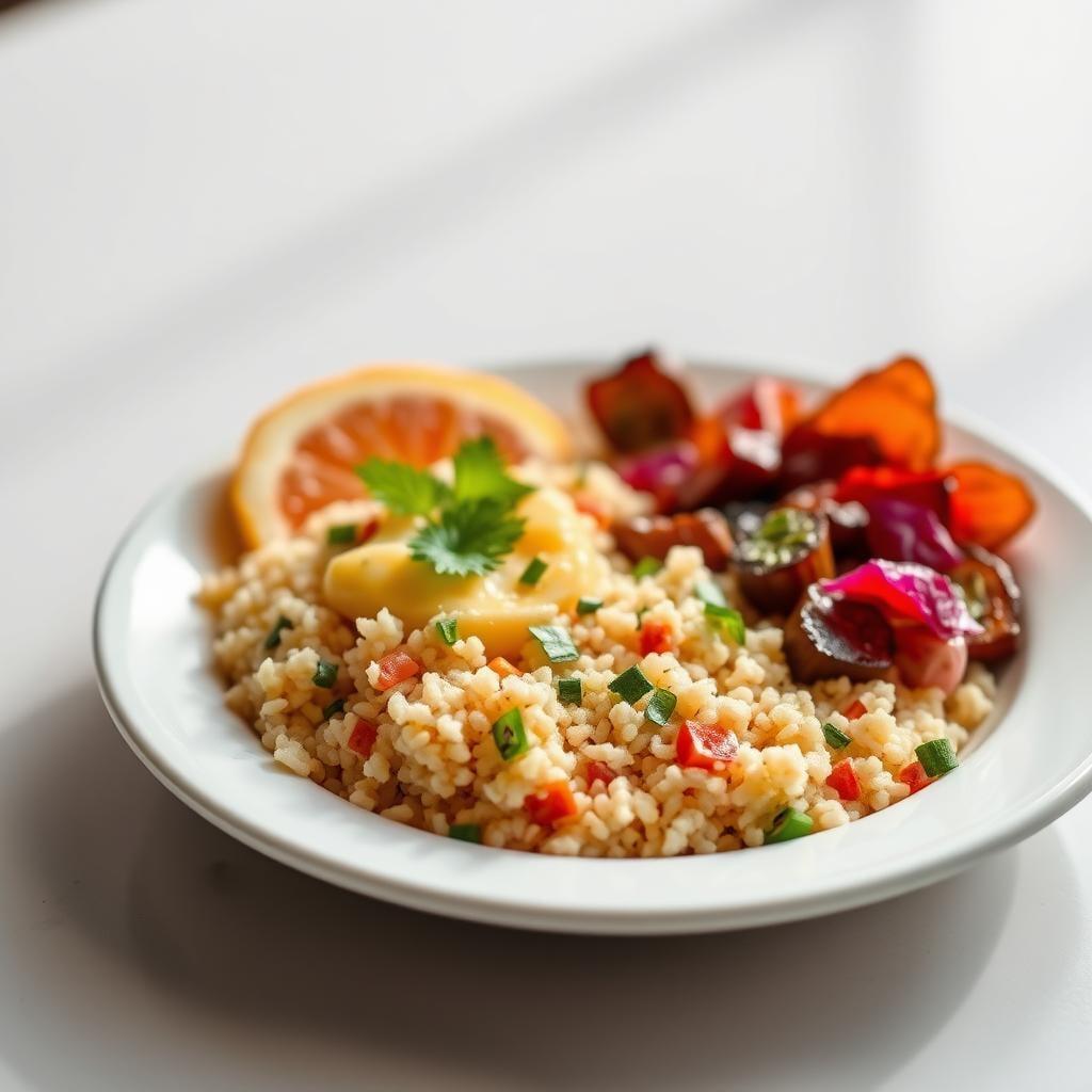 Algerian-Inspired Protein Couscous Bowl