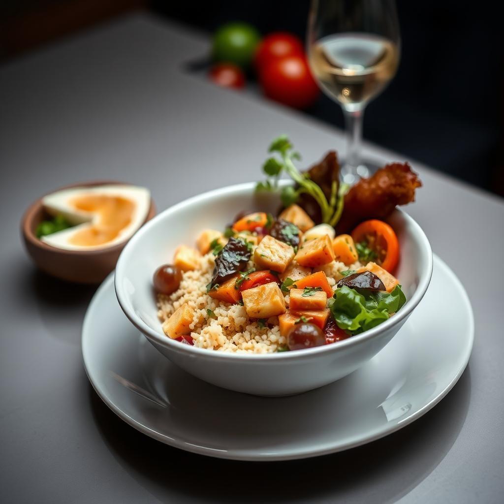 Easy Mediterranean Veggie Bowl with Couscous Easy Mediterranean Veggie Bowl with Couscous
