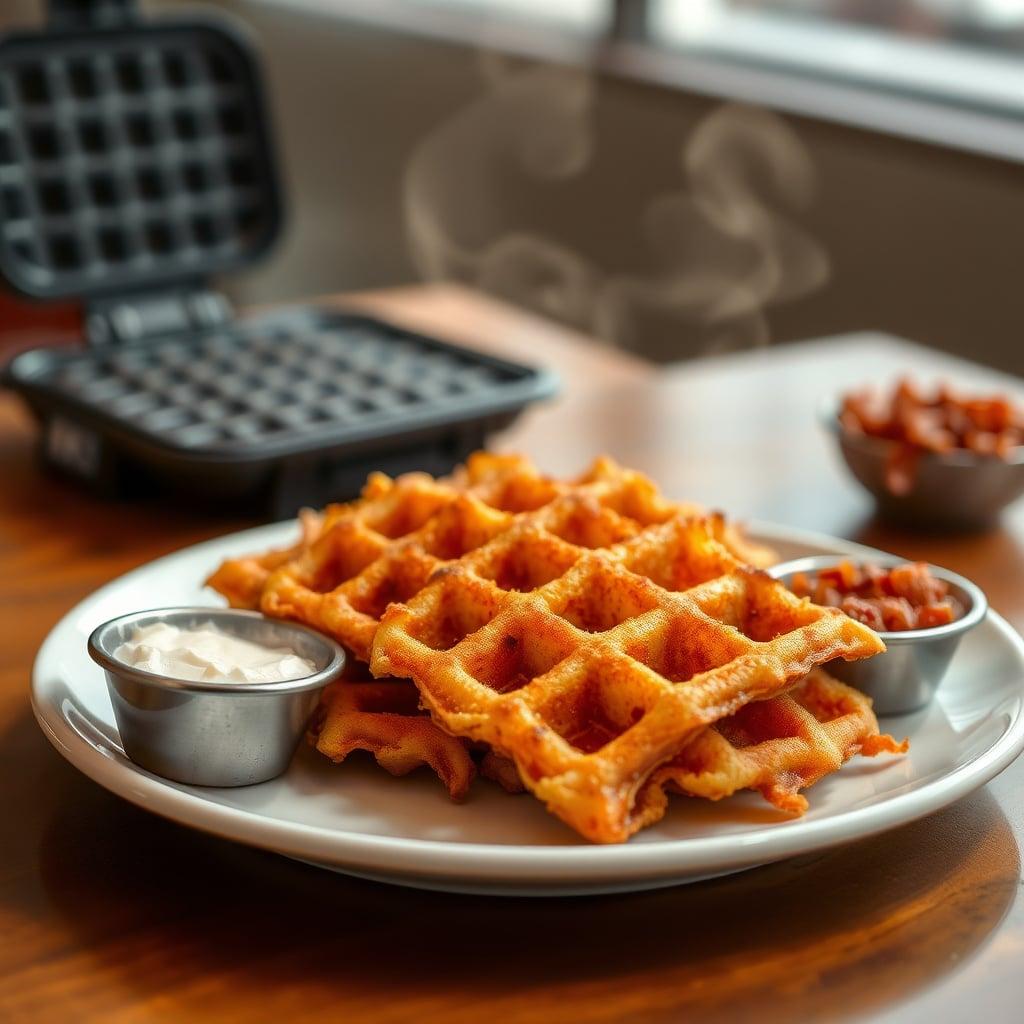 Waffle Iron Hashbrowns Waffle Iron Hashbrowns