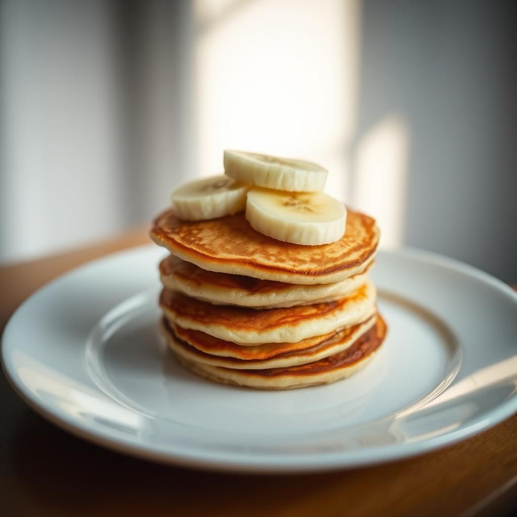 Banana Pancake Stacks