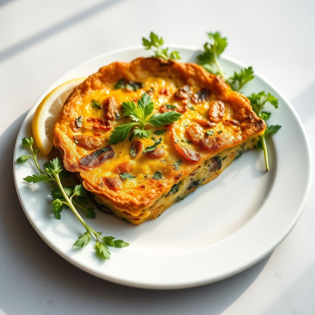 Herb-Roasted Vegetable Frittata Herb-Roasted Vegetable Frittata