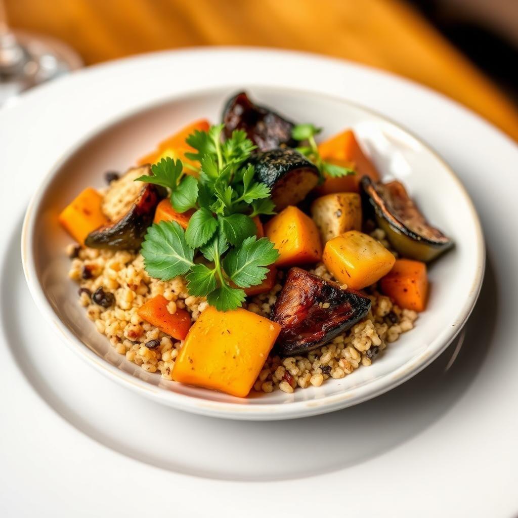 Roasted Vegetable & Quinoa Harvest Bowl Roasted Vegetable & Quinoa Harvest Bowl