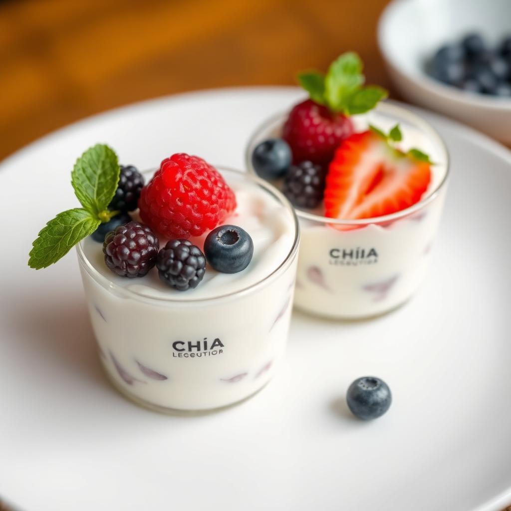 Coconut Chia Pudding with Berries Coconut Chia Pudding with Berries