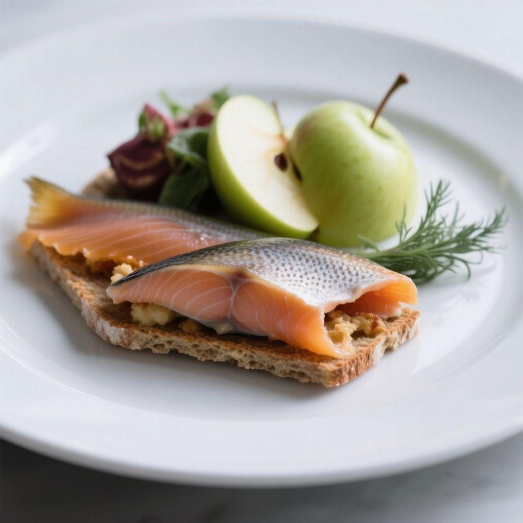 Nordic Smoked Trout & Apple Crispbreads Nordic Smoked Trout & Apple Crispbreads