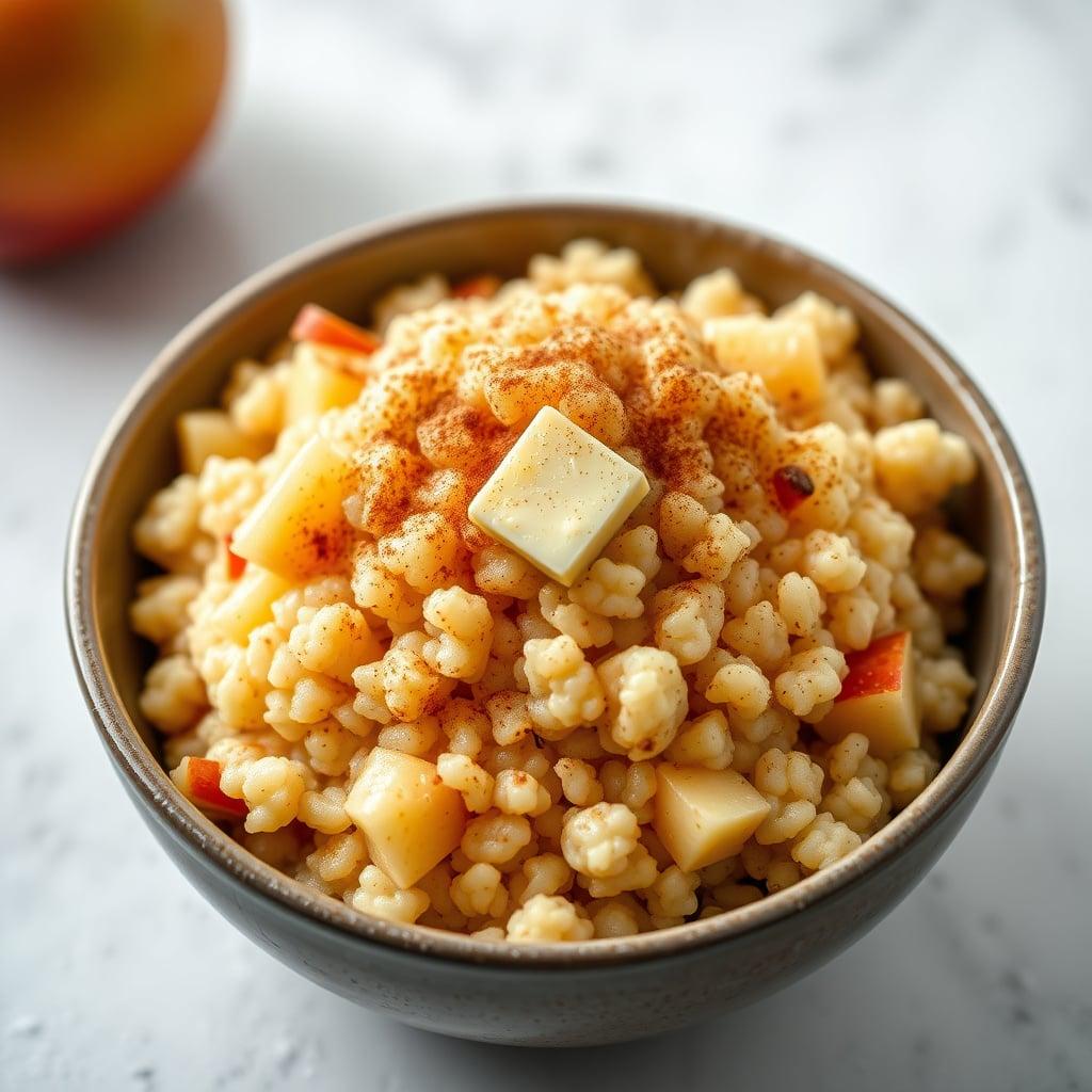 Cinnamon Apple Breakfast Couscous