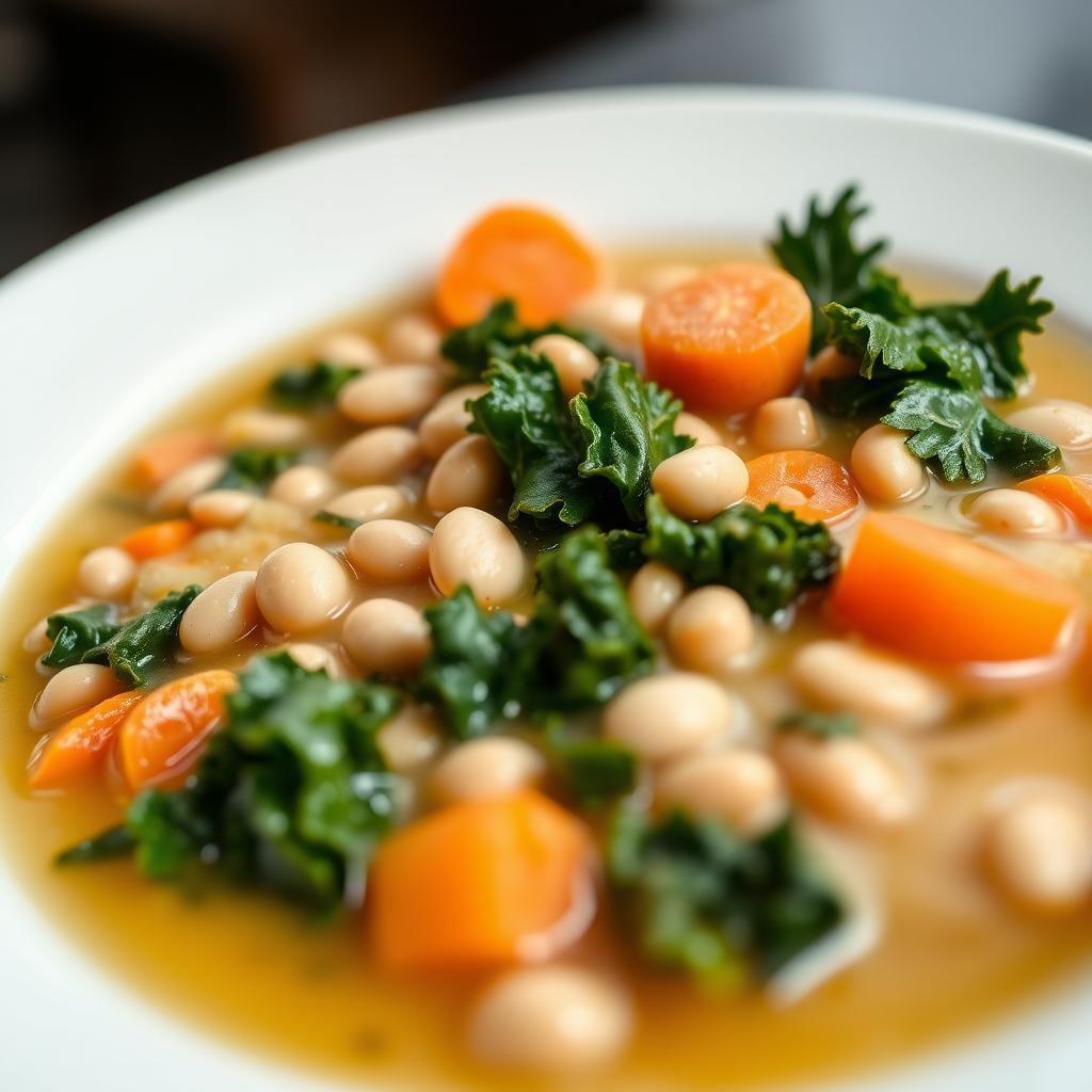 Tuscan White Bean and Kale Soup Tuscan White Bean and Kale Soup