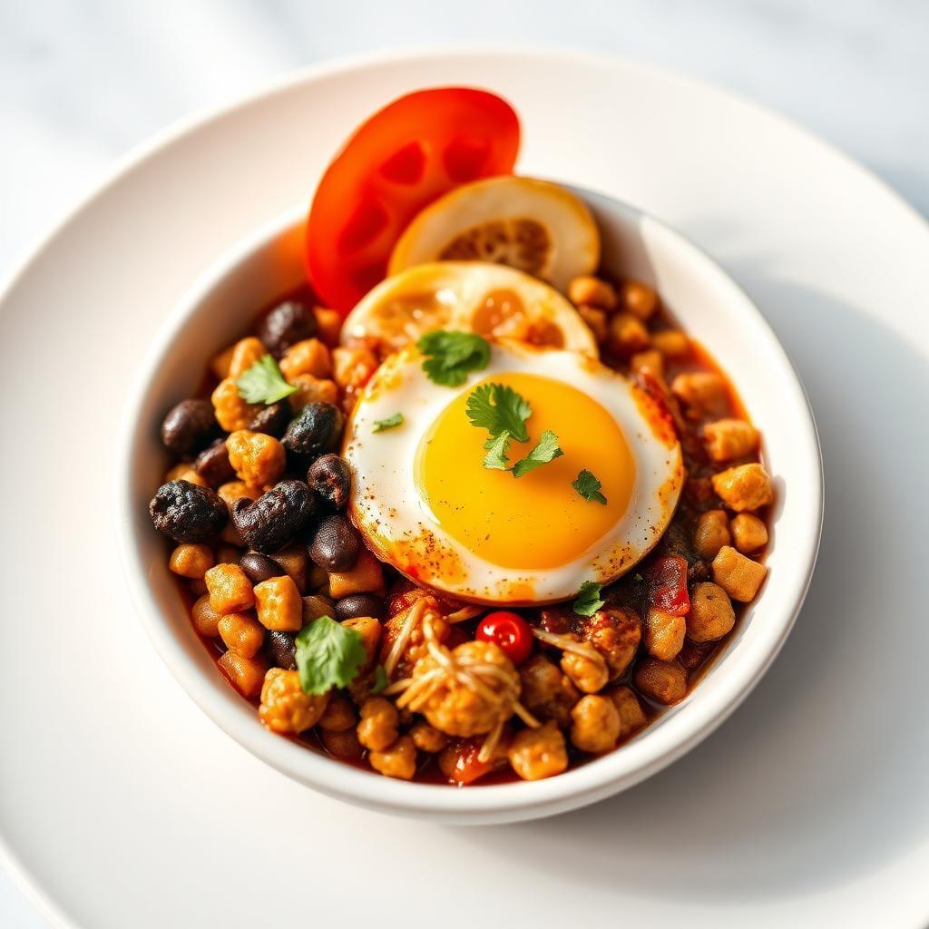 Tunisian Shakshuka-Inspired Protein Bowl Tunisian Shakshuka-Inspired Protein Bowl