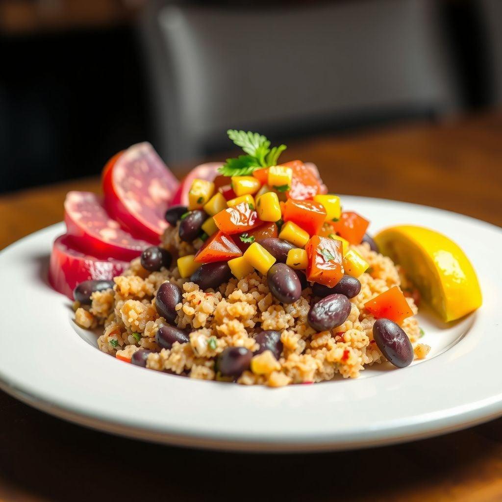 Quinoa & Black Bean Salsa Bowl Quinoa & Black Bean Salsa Bowl