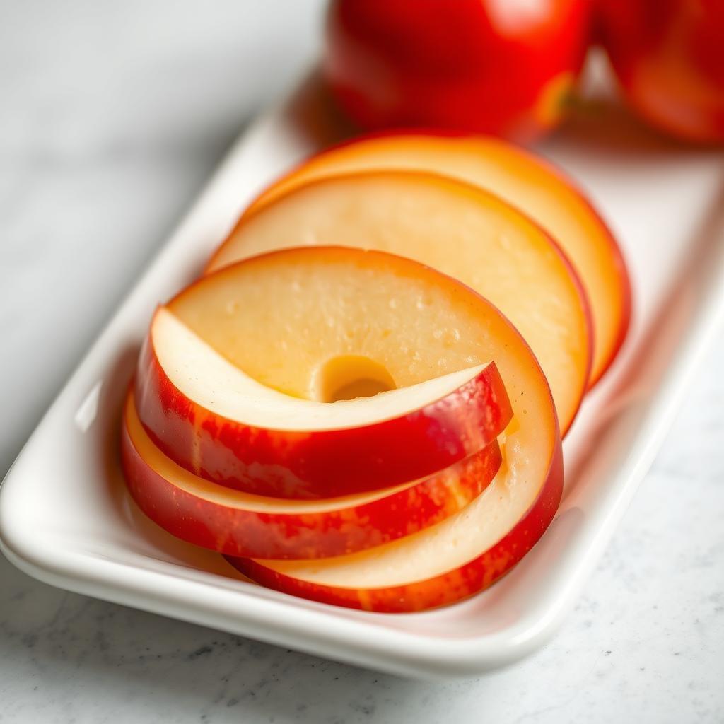 Apple and Cheese Slices