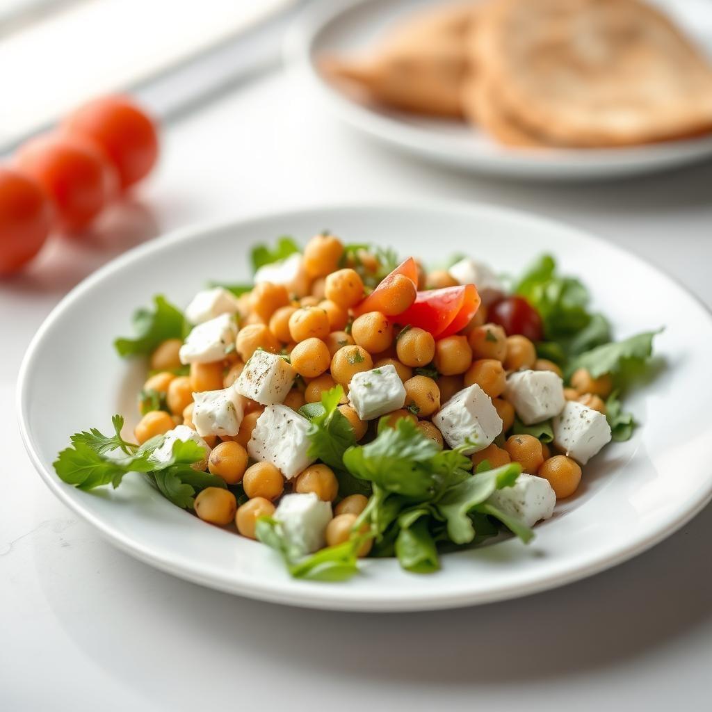 Mediterranean Chickpea & Feta Salad Mediterranean Chickpea & Feta Salad
