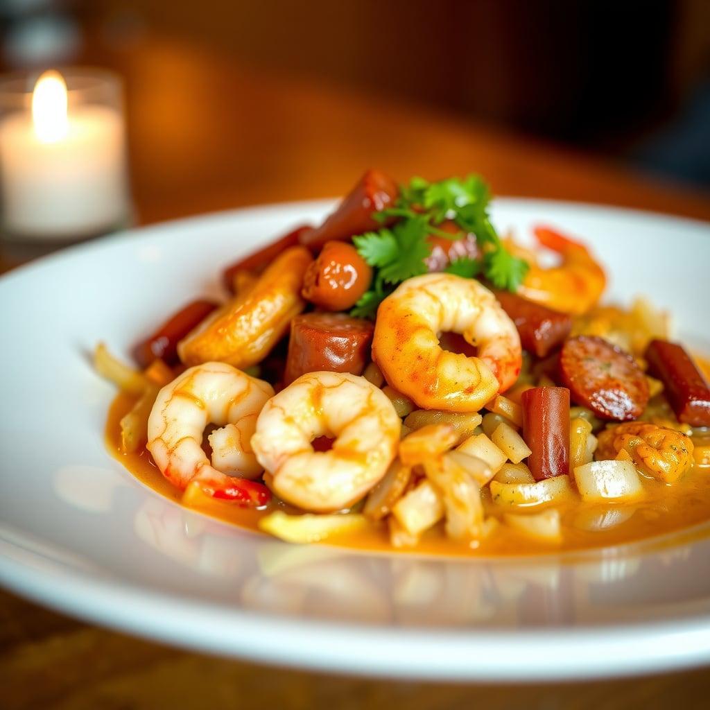 Creole Shrimp and Andouille Jambalaya Creole Shrimp and Andouille Jambalaya