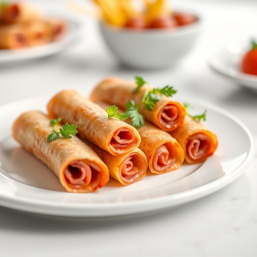 Cheese and Salami Roll-Ups