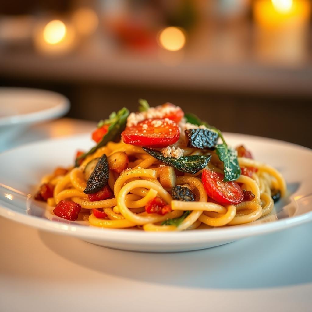 Roasted Vegetable Pasta Primavera Roasted Vegetable Pasta Primavera