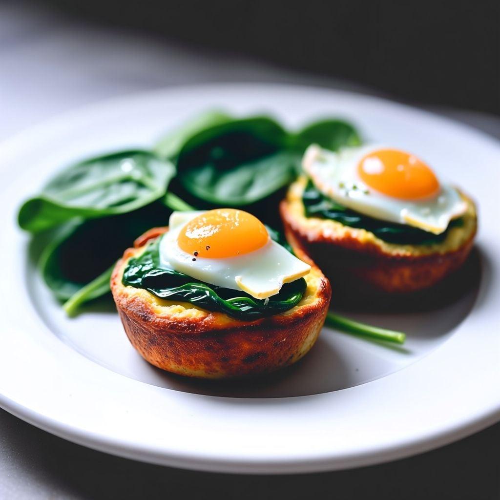 Blender Spinach and Gruyere Egg Bites Blender Spinach and Gruyere Egg Bites