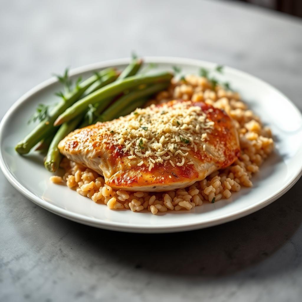Easy Baked Garlic Parmesan Chicken Easy Baked Garlic Parmesan Chicken