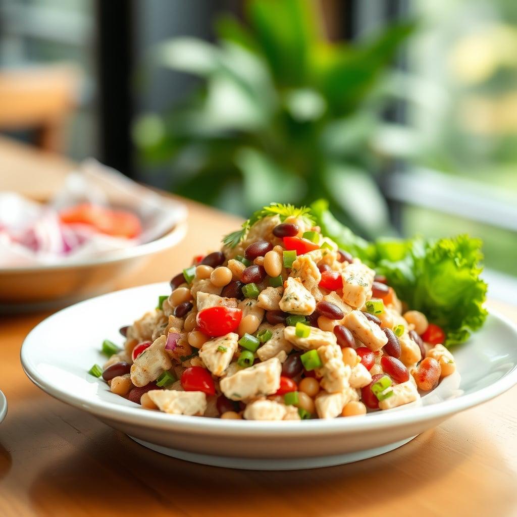 Ready-Made Deli Chicken & Bean Salad Ready-Made Deli Chicken & Bean Salad