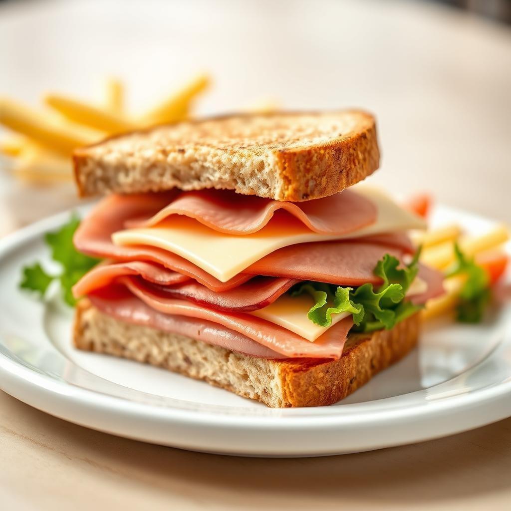 Ham and Cheese Sandwich Ham and Cheese Sandwich