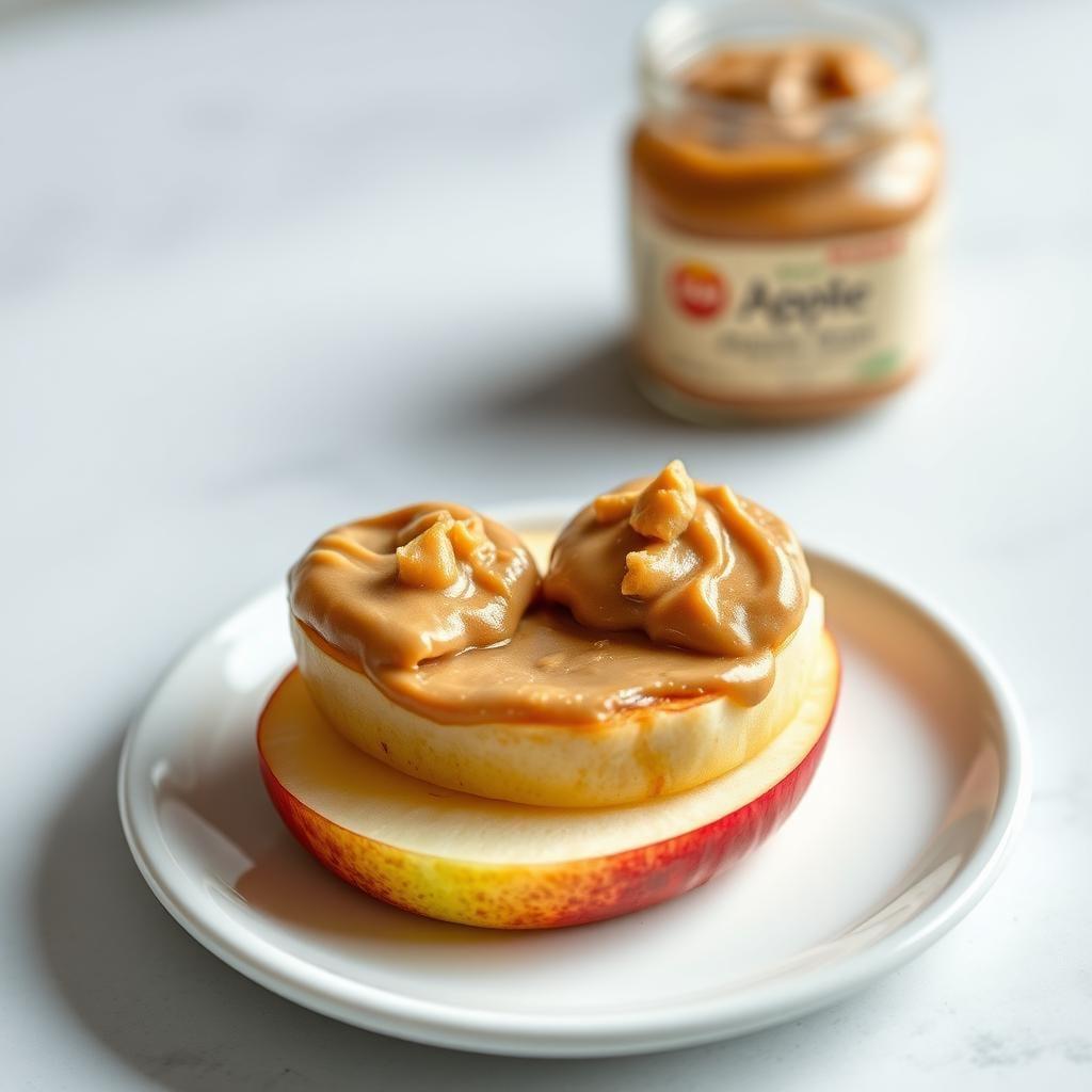 Apple Slices with Peanut Butter