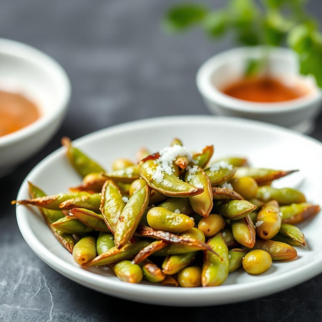 Roasted Edamame with Sea Salt Roasted Edamame with Sea Salt