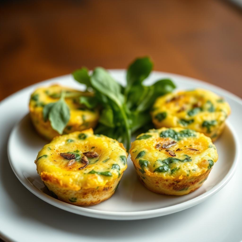 Spinach and Herb Egg Muffins Spinach and Herb Egg Muffins