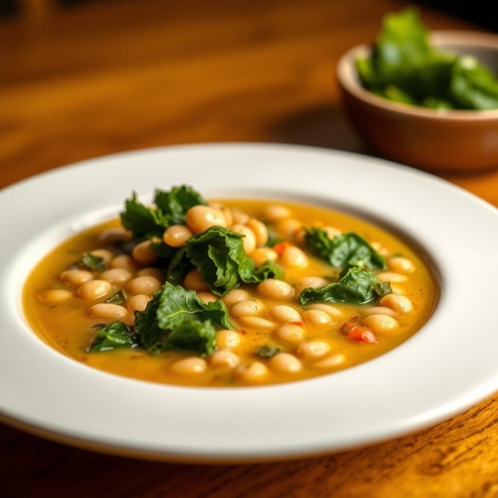 Tuscan White Bean and Kale Soup Tuscan White Bean and Kale Soup
